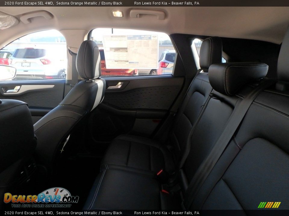 2020 Ford Escape SEL 4WD Sedona Orange Metallic / Ebony Black Photo #15