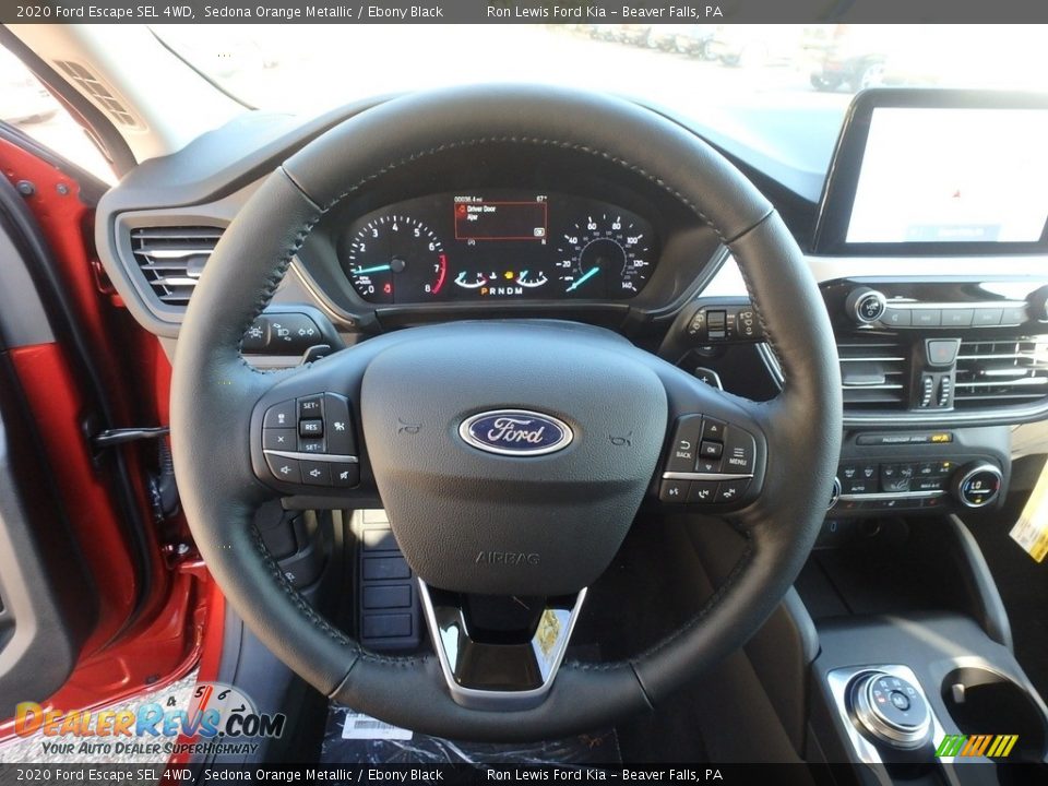 2020 Ford Escape SEL 4WD Steering Wheel Photo #18