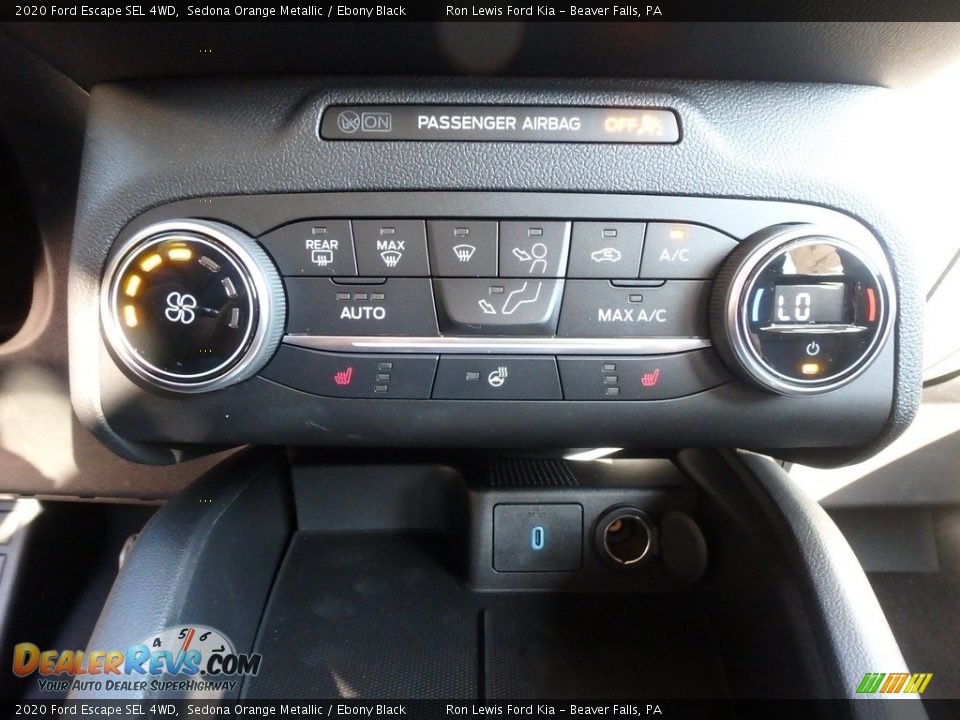 Controls of 2020 Ford Escape SEL 4WD Photo #19
