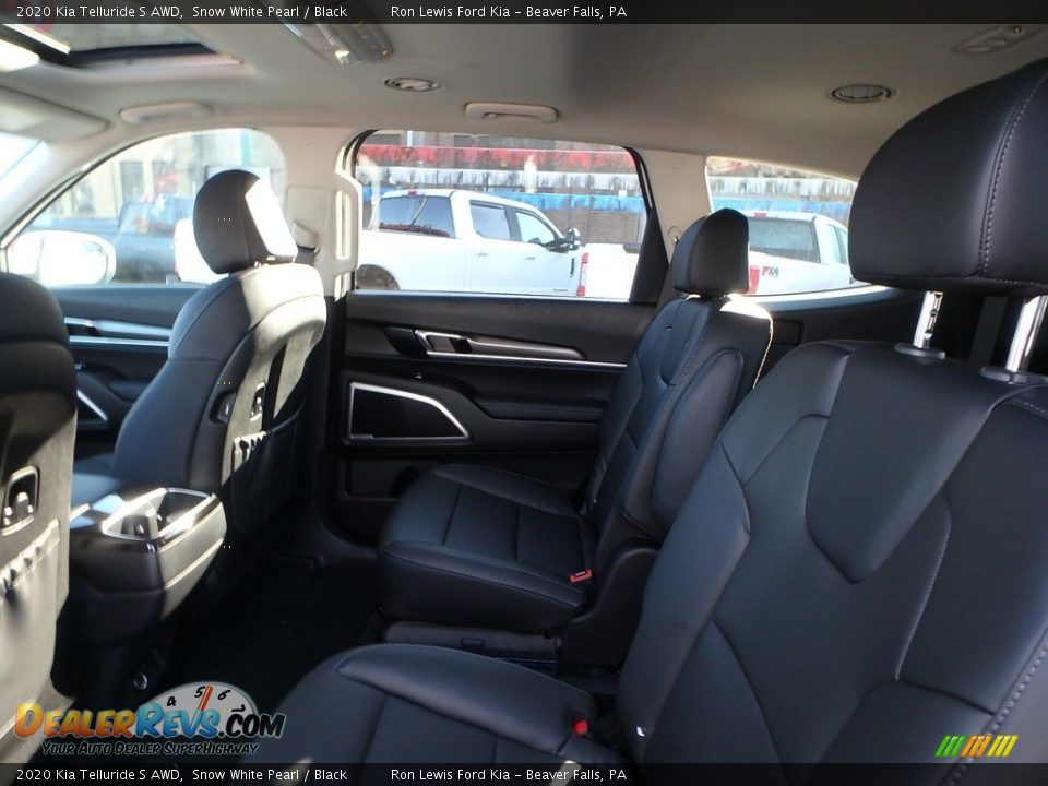2020 Kia Telluride S AWD Snow White Pearl / Black Photo #13