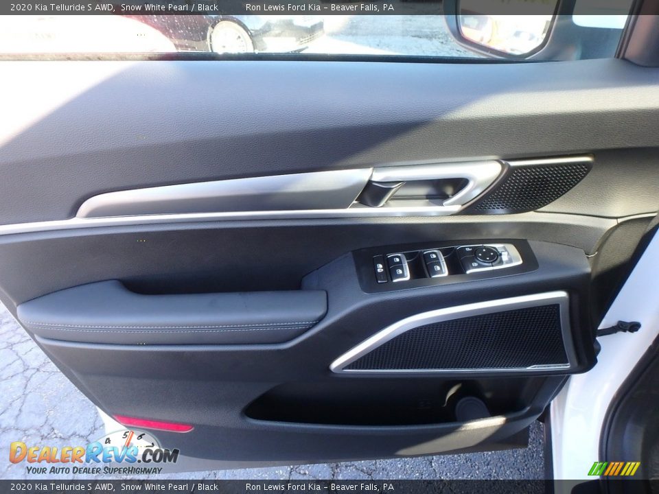 2020 Kia Telluride S AWD Snow White Pearl / Black Photo #15