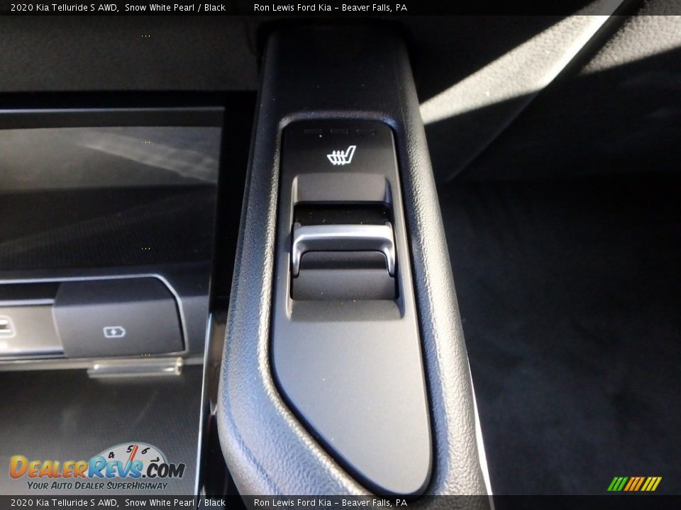 2020 Kia Telluride S AWD Snow White Pearl / Black Photo #18