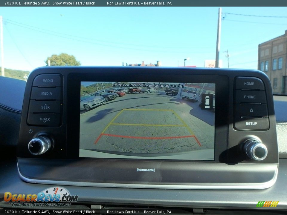 2020 Kia Telluride S AWD Snow White Pearl / Black Photo #19