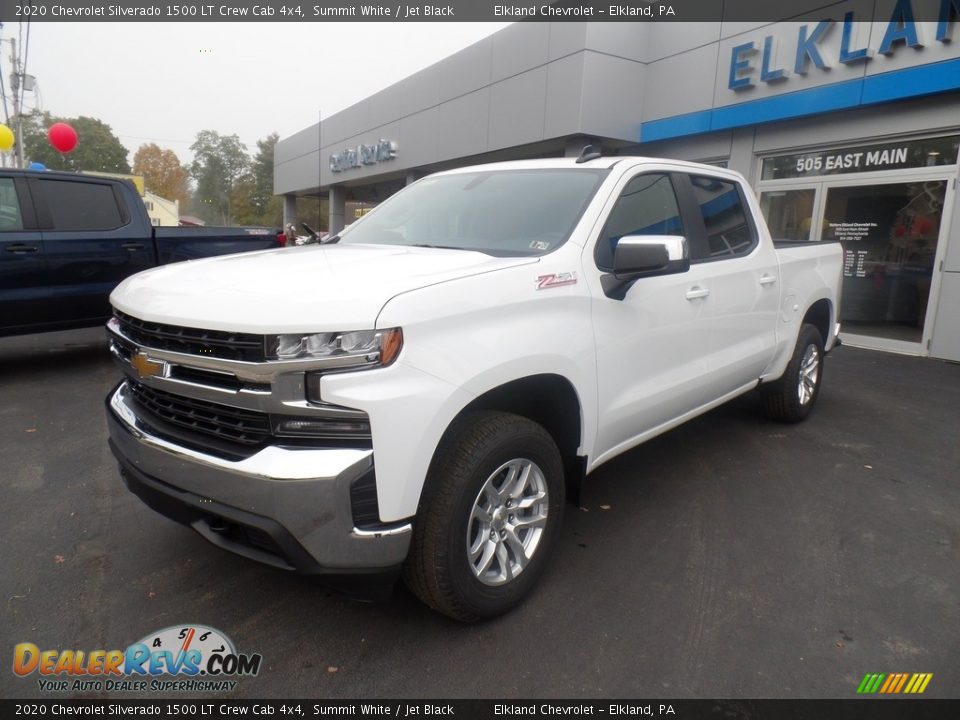 2020 Chevrolet Silverado 1500 LT Crew Cab 4x4 Summit White / Jet Black Photo #1