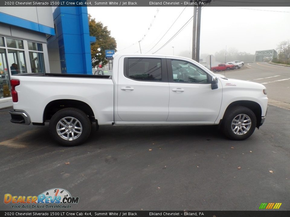 2020 Chevrolet Silverado 1500 LT Crew Cab 4x4 Summit White / Jet Black Photo #5