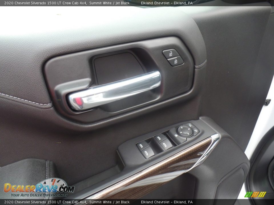 2020 Chevrolet Silverado 1500 LT Crew Cab 4x4 Summit White / Jet Black Photo #15