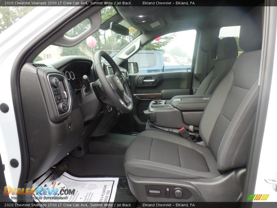 Front Seat of 2020 Chevrolet Silverado 1500 LT Crew Cab 4x4 Photo #16