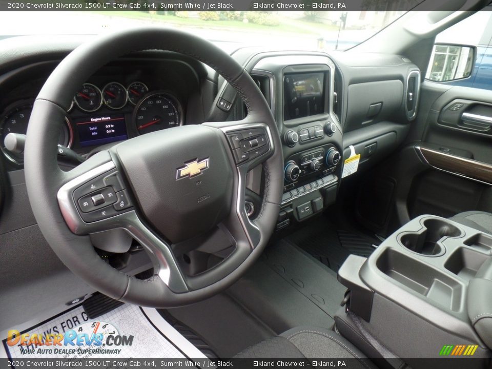 Dashboard of 2020 Chevrolet Silverado 1500 LT Crew Cab 4x4 Photo #19