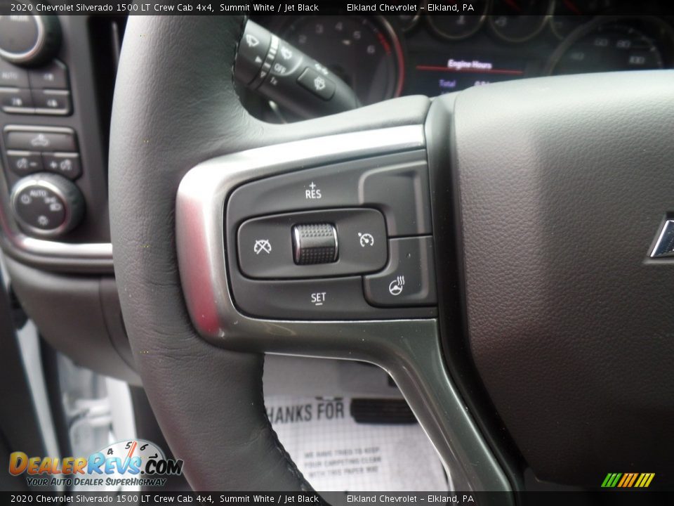 2020 Chevrolet Silverado 1500 LT Crew Cab 4x4 Steering Wheel Photo #22