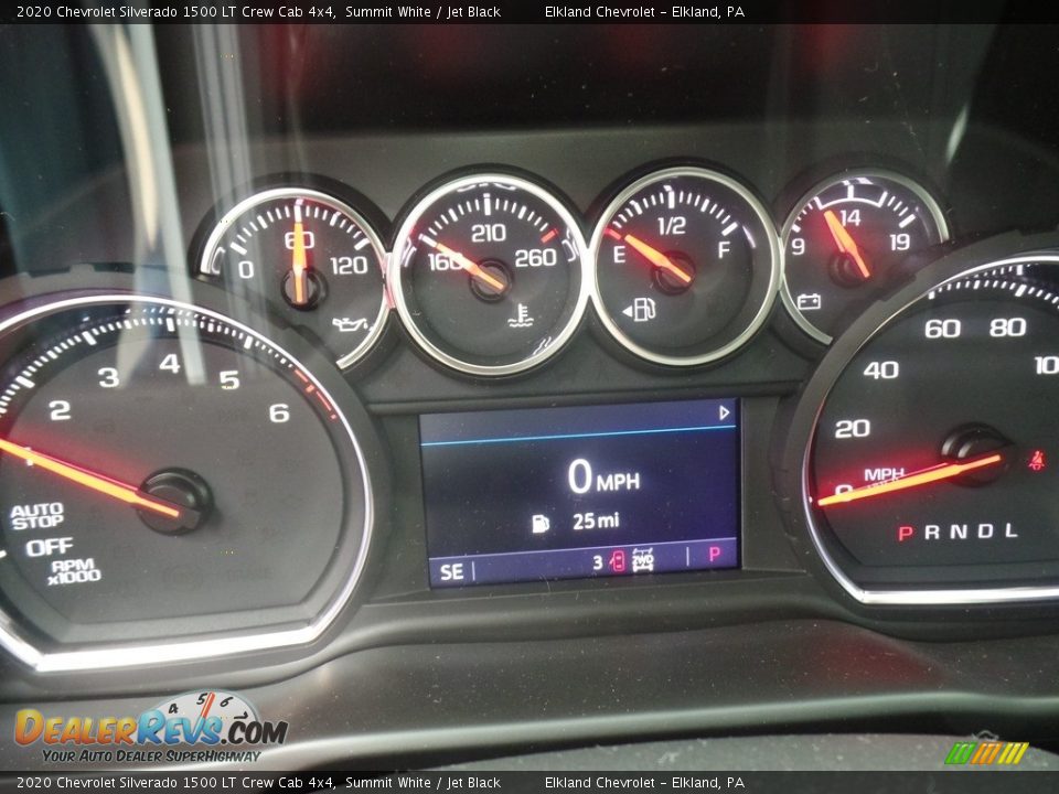 2020 Chevrolet Silverado 1500 LT Crew Cab 4x4 Gauges Photo #24