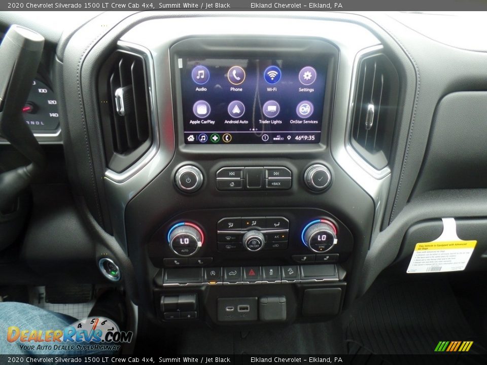 Controls of 2020 Chevrolet Silverado 1500 LT Crew Cab 4x4 Photo #25