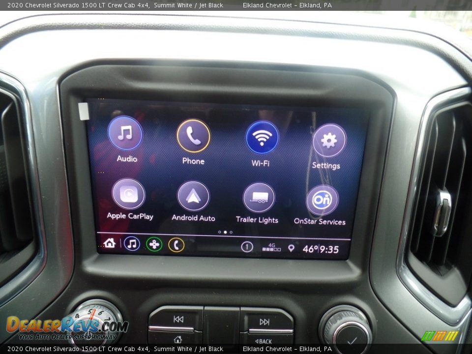 Controls of 2020 Chevrolet Silverado 1500 LT Crew Cab 4x4 Photo #26
