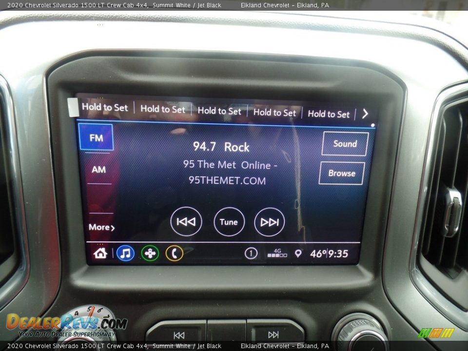 2020 Chevrolet Silverado 1500 LT Crew Cab 4x4 Summit White / Jet Black Photo #27