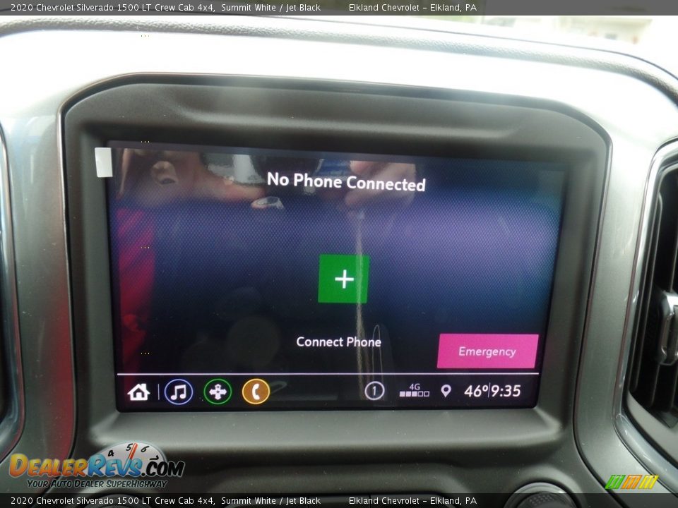 2020 Chevrolet Silverado 1500 LT Crew Cab 4x4 Summit White / Jet Black Photo #28
