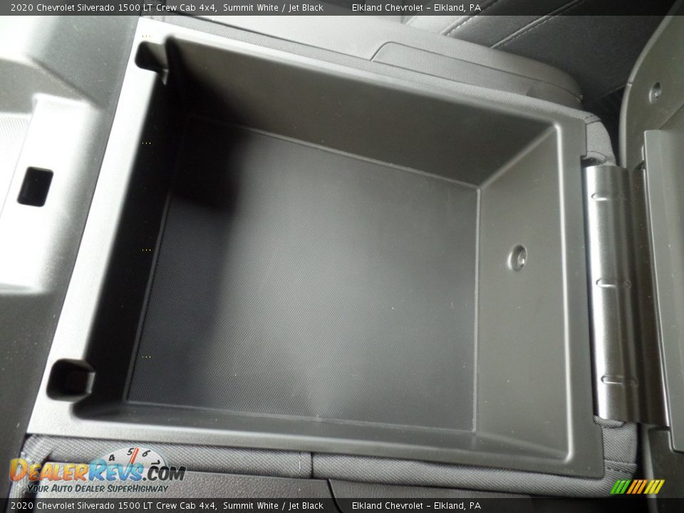 2020 Chevrolet Silverado 1500 LT Crew Cab 4x4 Summit White / Jet Black Photo #34