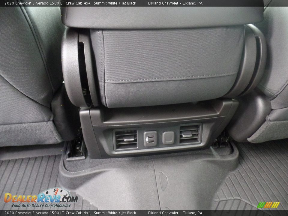 2020 Chevrolet Silverado 1500 LT Crew Cab 4x4 Summit White / Jet Black Photo #36