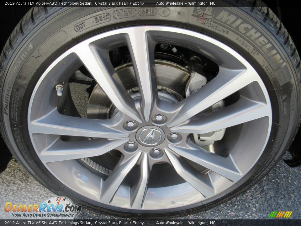 2019 Acura TLX V6 SH-AWD Technology Sedan Crystal Black Pearl / Ebony Photo #7