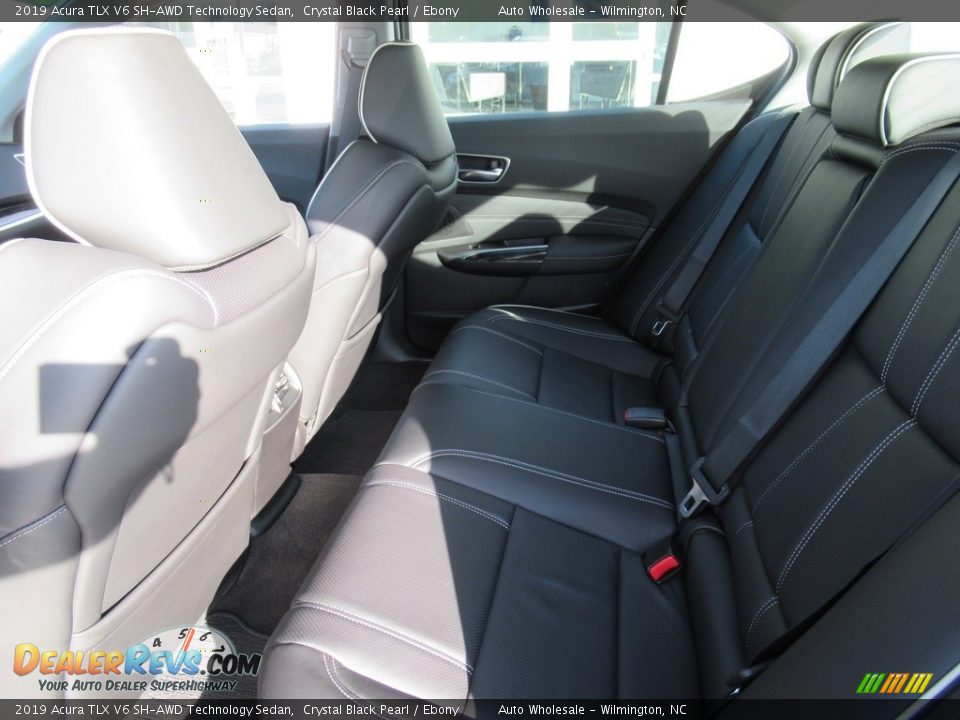 2019 Acura TLX V6 SH-AWD Technology Sedan Crystal Black Pearl / Ebony Photo #10