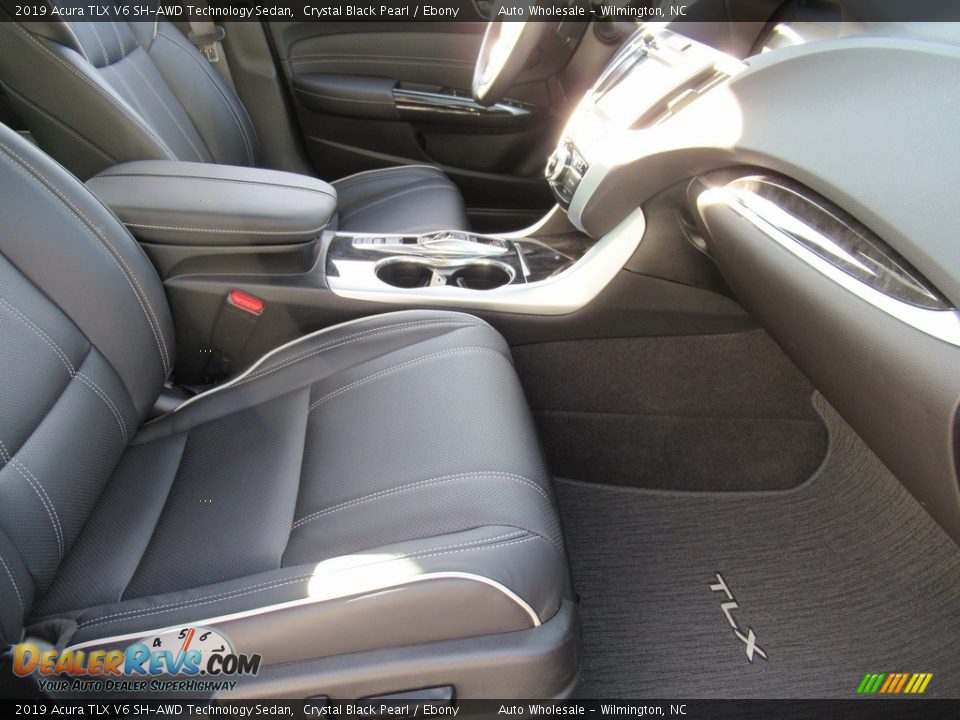 2019 Acura TLX V6 SH-AWD Technology Sedan Crystal Black Pearl / Ebony Photo #11
