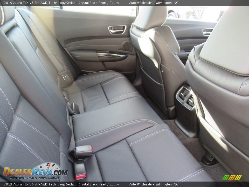 2019 Acura TLX V6 SH-AWD Technology Sedan Crystal Black Pearl / Ebony Photo #12