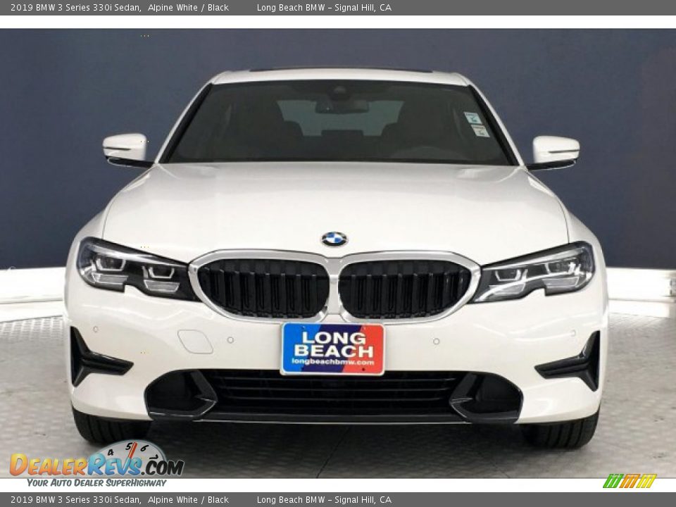 2019 BMW 3 Series 330i Sedan Alpine White / Black Photo #2