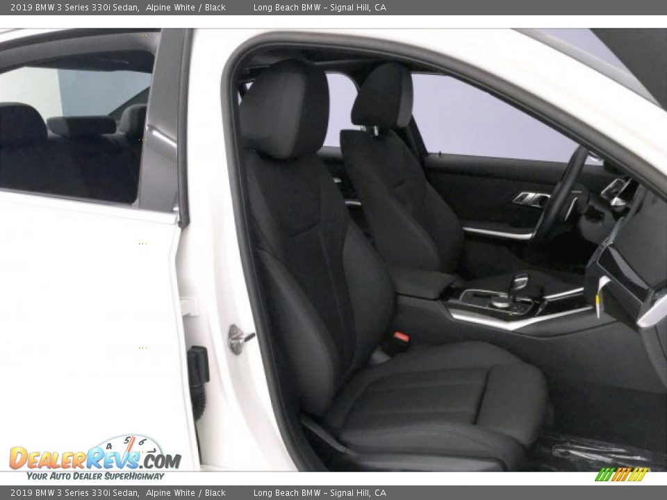 2019 BMW 3 Series 330i Sedan Alpine White / Black Photo #6