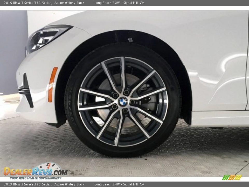 2019 BMW 3 Series 330i Sedan Alpine White / Black Photo #8