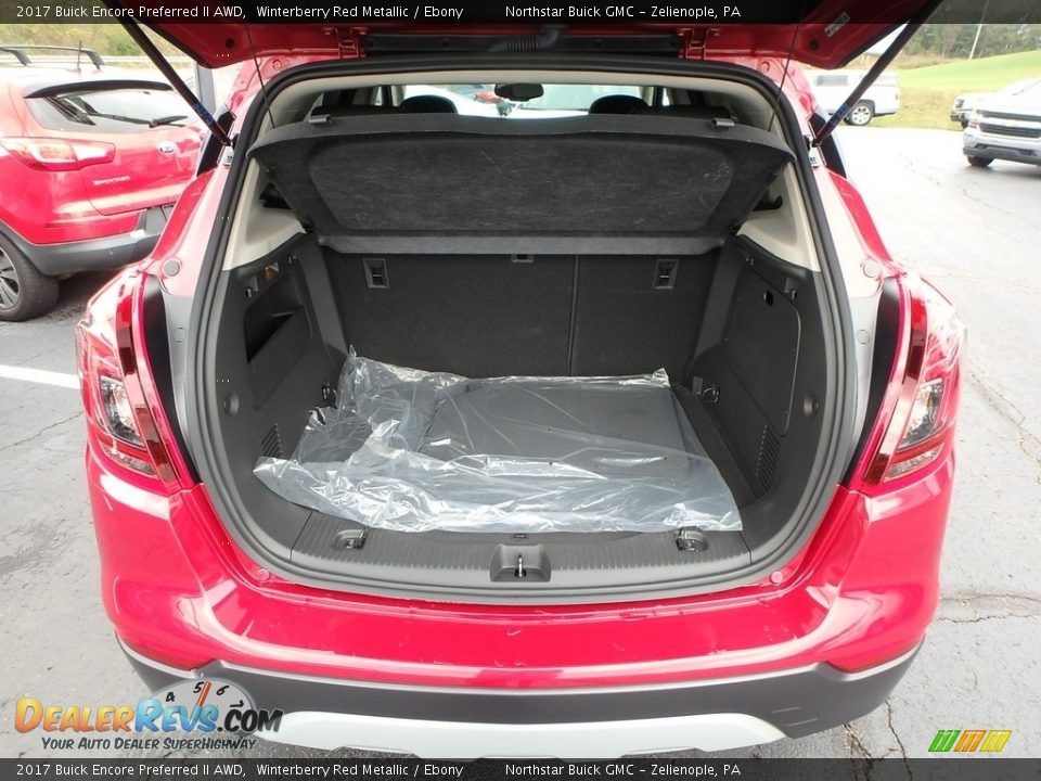 2017 Buick Encore Preferred II AWD Winterberry Red Metallic / Ebony Photo #10