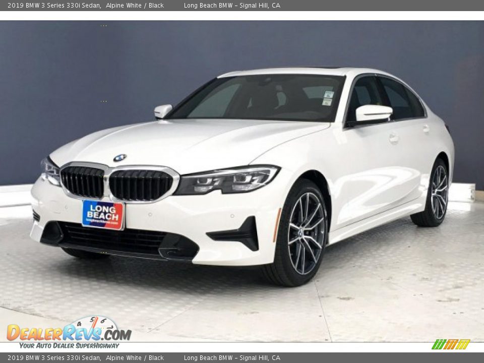 2019 BMW 3 Series 330i Sedan Alpine White / Black Photo #12