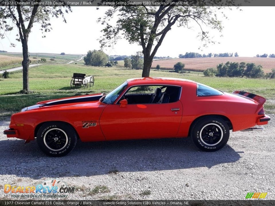 1977 Chevrolet Camaro Z28 Coupe Orange / Black Photo #1