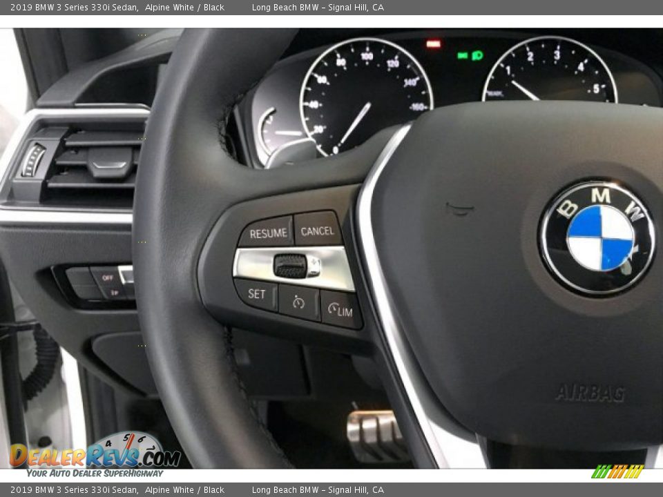 2019 BMW 3 Series 330i Sedan Alpine White / Black Photo #14