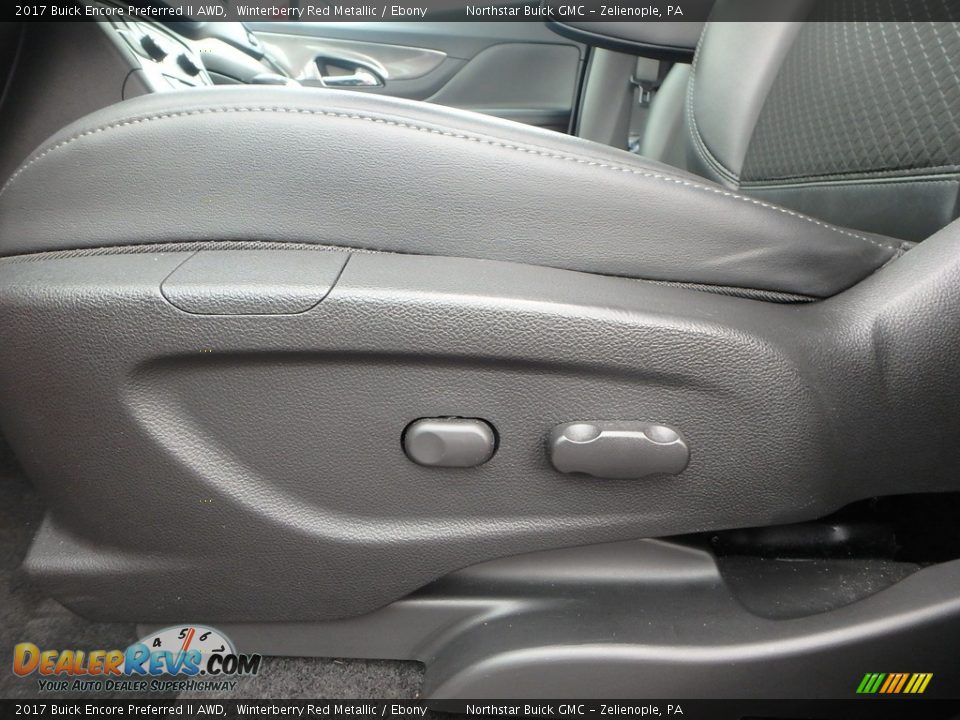 2017 Buick Encore Preferred II AWD Winterberry Red Metallic / Ebony Photo #15