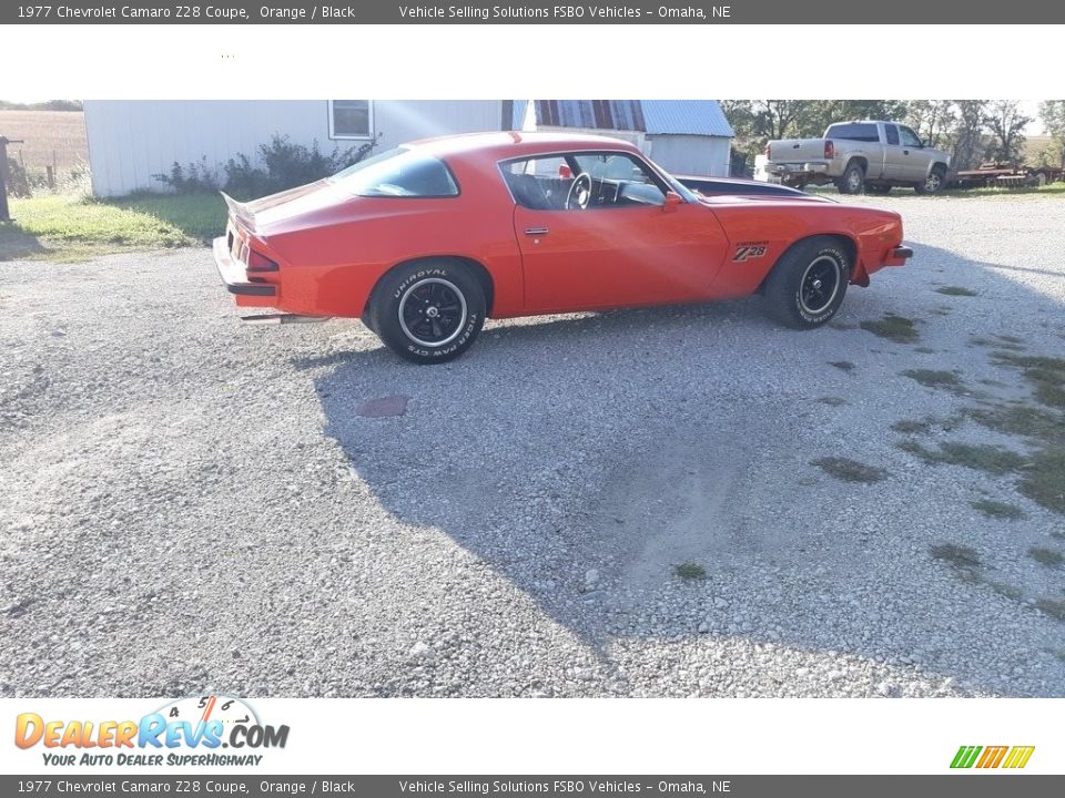 1977 Chevrolet Camaro Z28 Coupe Orange / Black Photo #9