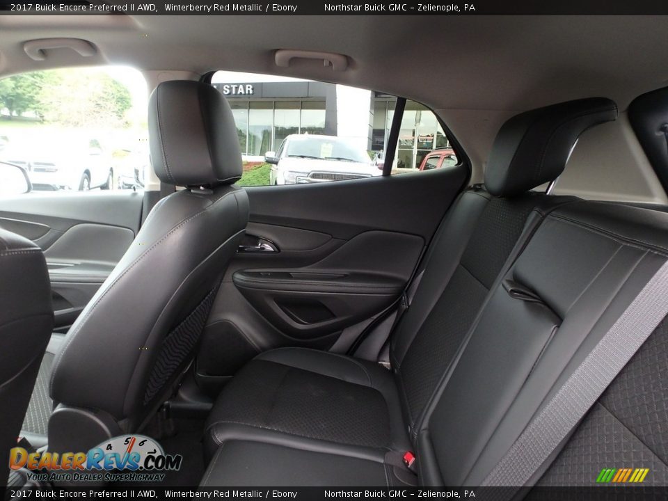 2017 Buick Encore Preferred II AWD Winterberry Red Metallic / Ebony Photo #19