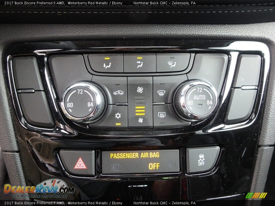 2017 Buick Encore Preferred II AWD Winterberry Red Metallic / Ebony Photo #24