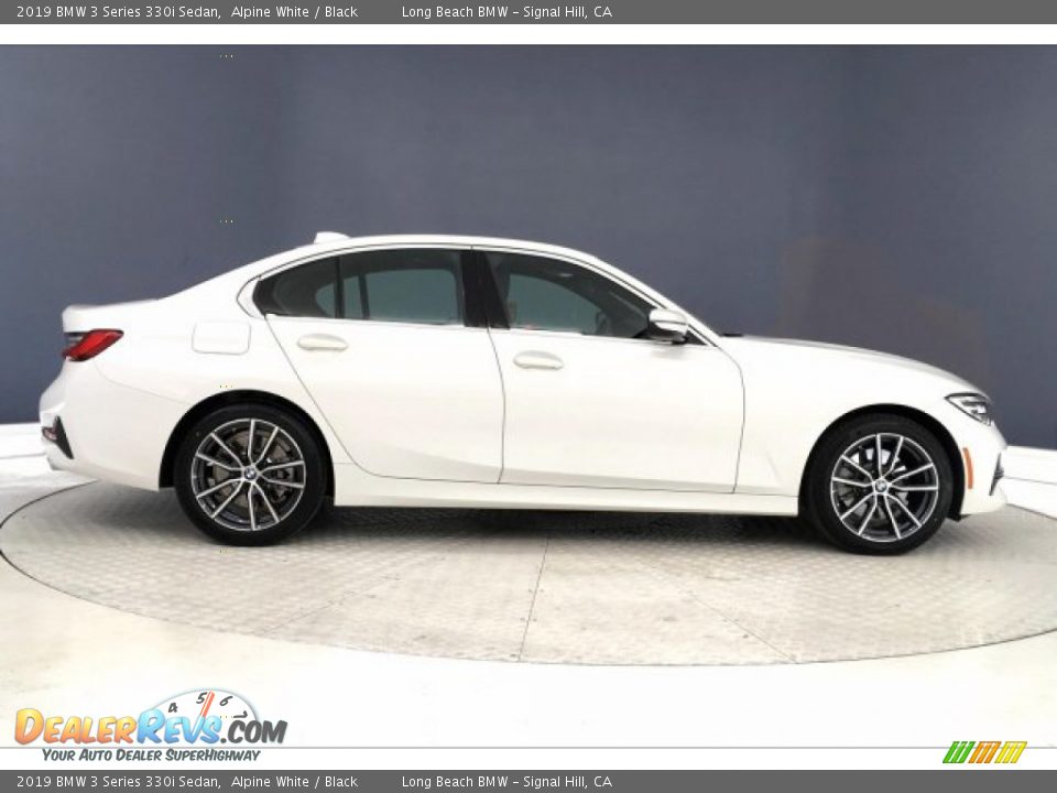 2019 BMW 3 Series 330i Sedan Alpine White / Black Photo #31