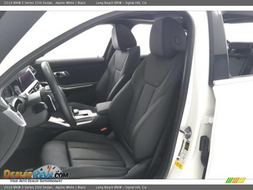 2019 BMW 3 Series 330i Sedan Alpine White / Black Photo #32
