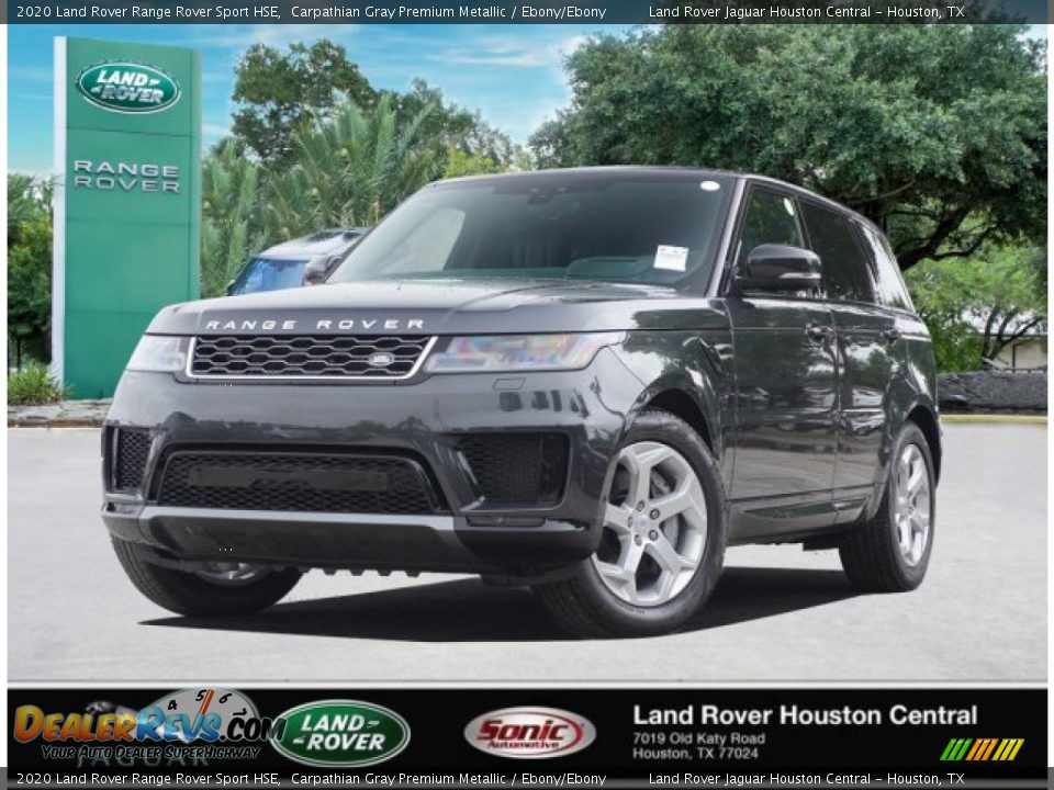 2020 Land Rover Range Rover Sport HSE Carpathian Gray Premium Metallic / Ebony/Ebony Photo #1
