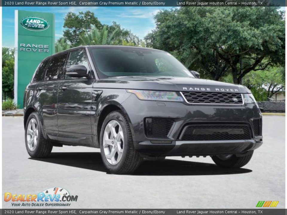 2020 Land Rover Range Rover Sport HSE Carpathian Gray Premium Metallic / Ebony/Ebony Photo #2