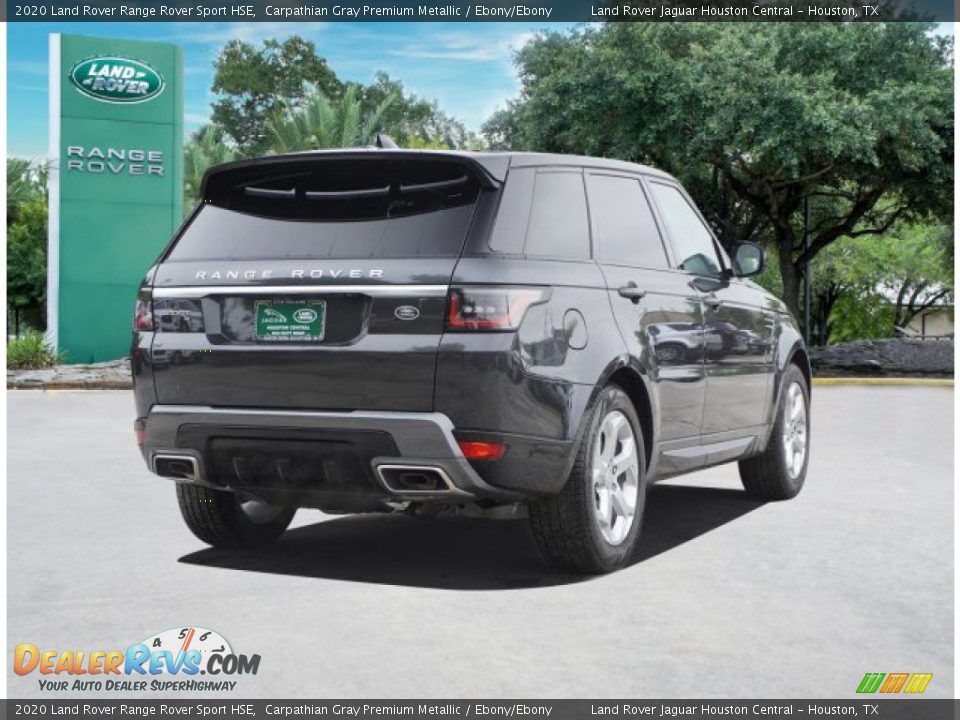 2020 Land Rover Range Rover Sport HSE Carpathian Gray Premium Metallic / Ebony/Ebony Photo #4