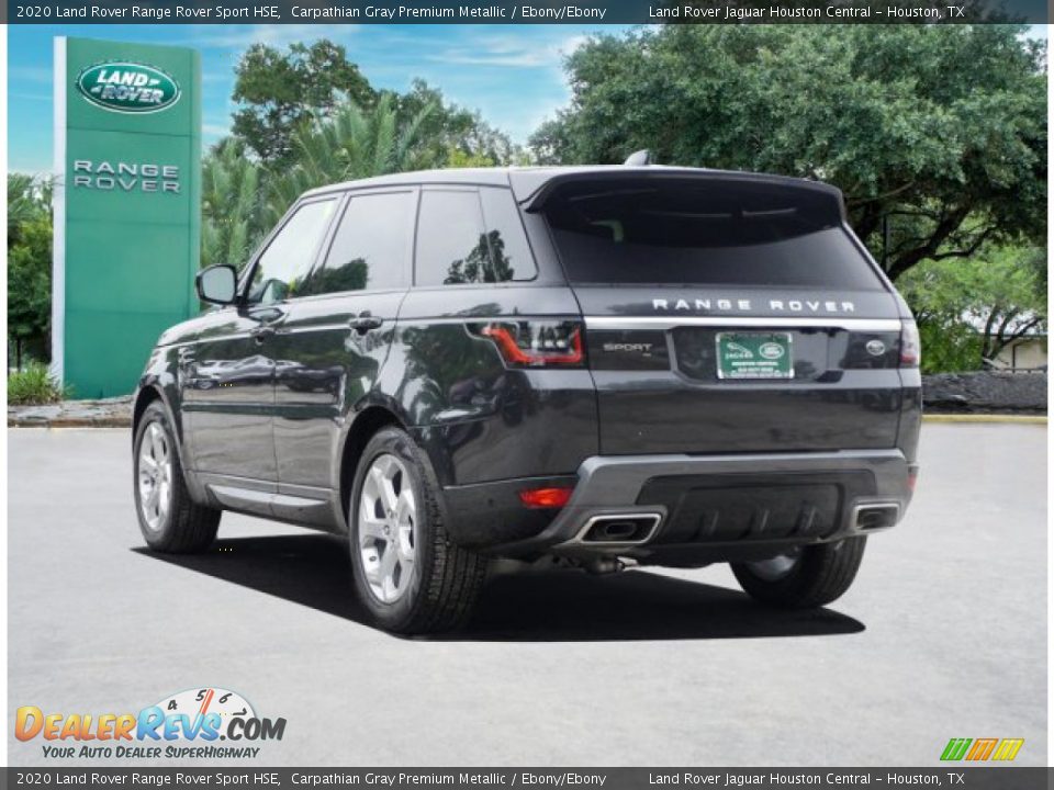 2020 Land Rover Range Rover Sport HSE Carpathian Gray Premium Metallic / Ebony/Ebony Photo #5
