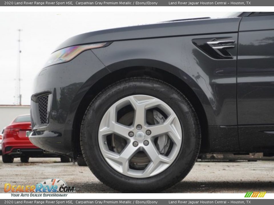 2020 Land Rover Range Rover Sport HSE Carpathian Gray Premium Metallic / Ebony/Ebony Photo #6