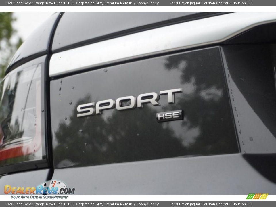 2020 Land Rover Range Rover Sport HSE Carpathian Gray Premium Metallic / Ebony/Ebony Photo #11
