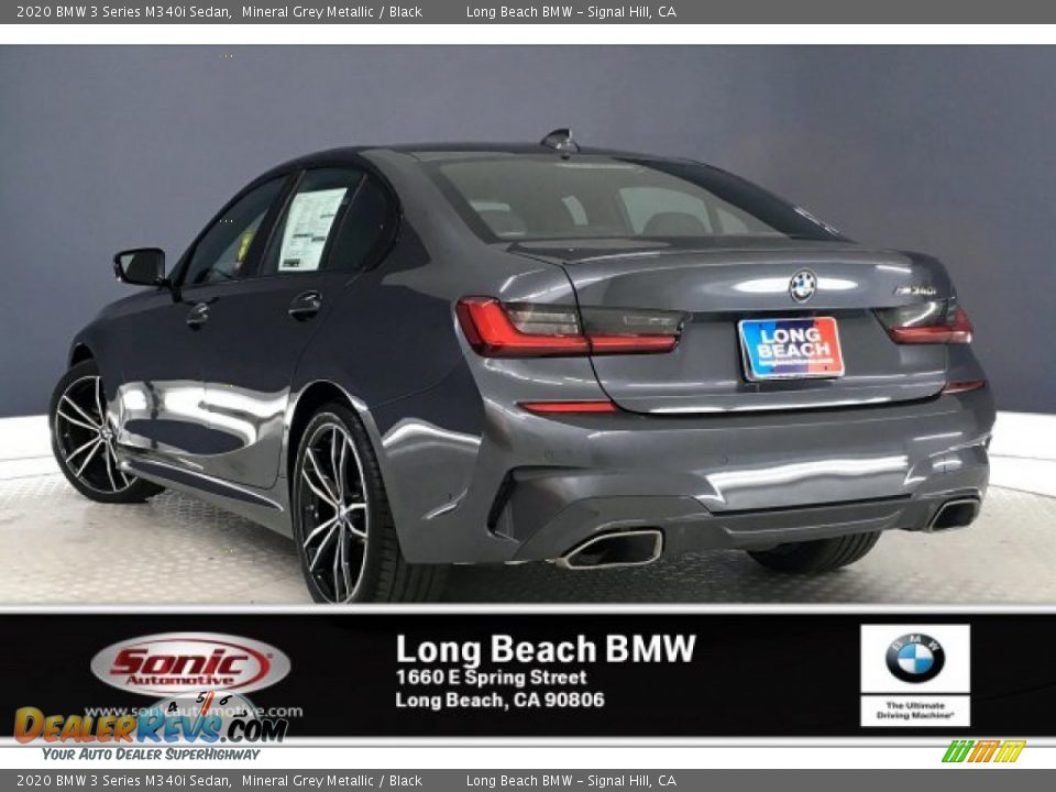 2020 BMW 3 Series M340i Sedan Mineral Grey Metallic / Black Photo #2