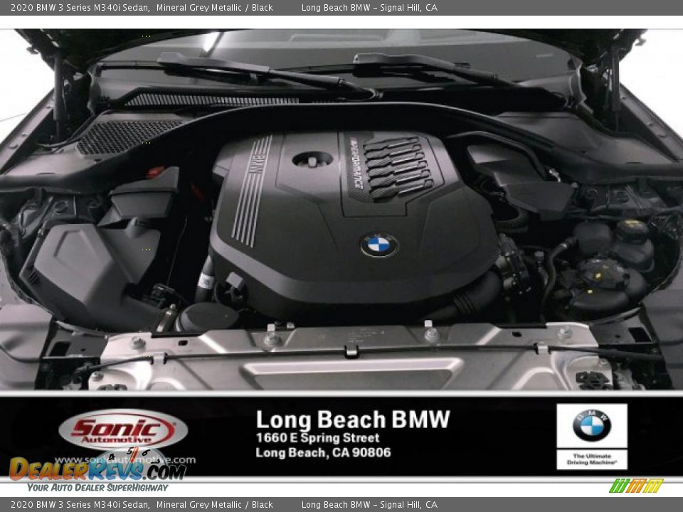 2020 BMW 3 Series M340i Sedan Mineral Grey Metallic / Black Photo #8