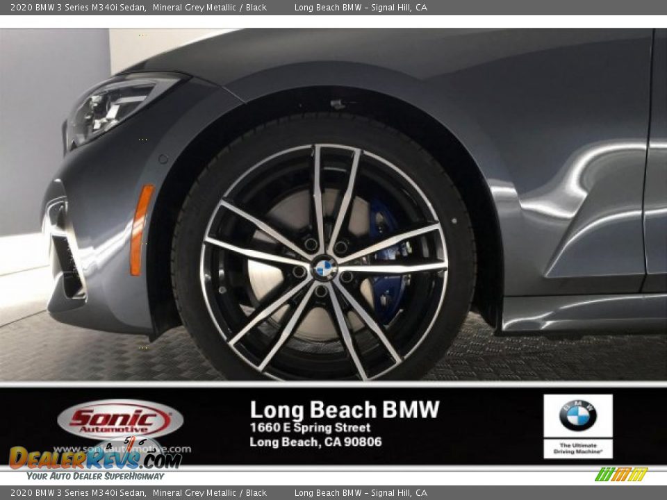 2020 BMW 3 Series M340i Sedan Mineral Grey Metallic / Black Photo #9
