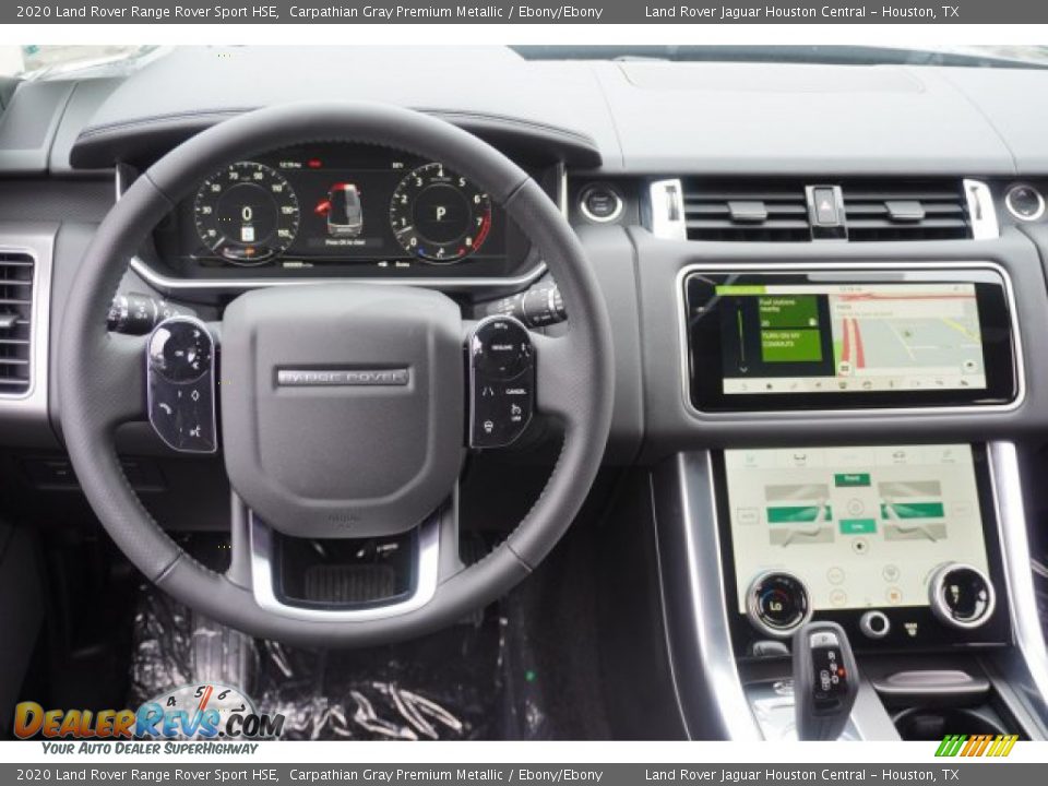 2020 Land Rover Range Rover Sport HSE Carpathian Gray Premium Metallic / Ebony/Ebony Photo #28