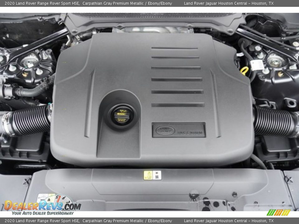 2020 Land Rover Range Rover Sport HSE Carpathian Gray Premium Metallic / Ebony/Ebony Photo #31