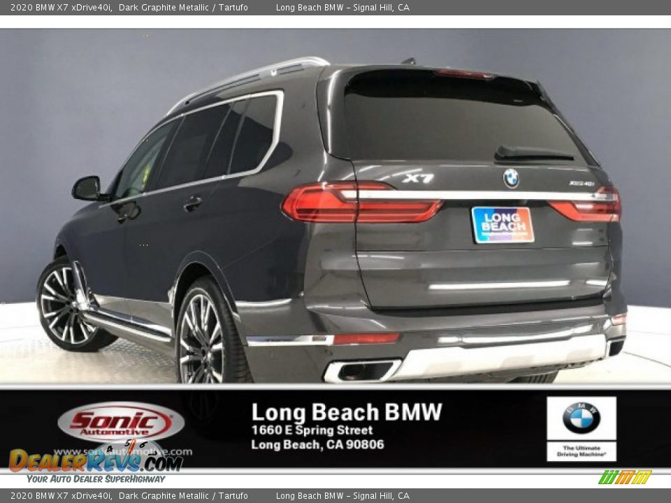 2020 BMW X7 xDrive40i Dark Graphite Metallic / Tartufo Photo #2
