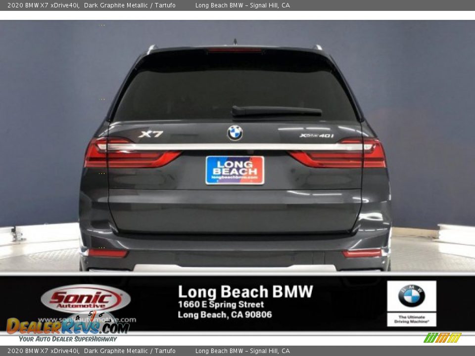 2020 BMW X7 xDrive40i Dark Graphite Metallic / Tartufo Photo #3